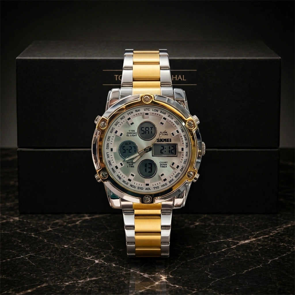 Skmi 1389 Golden White 2 Tone