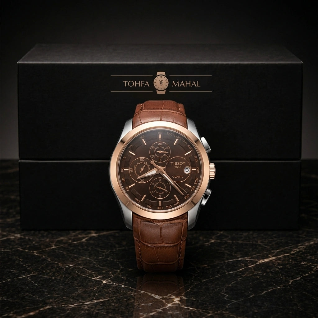 Tisot Crono Brown Black Copper
