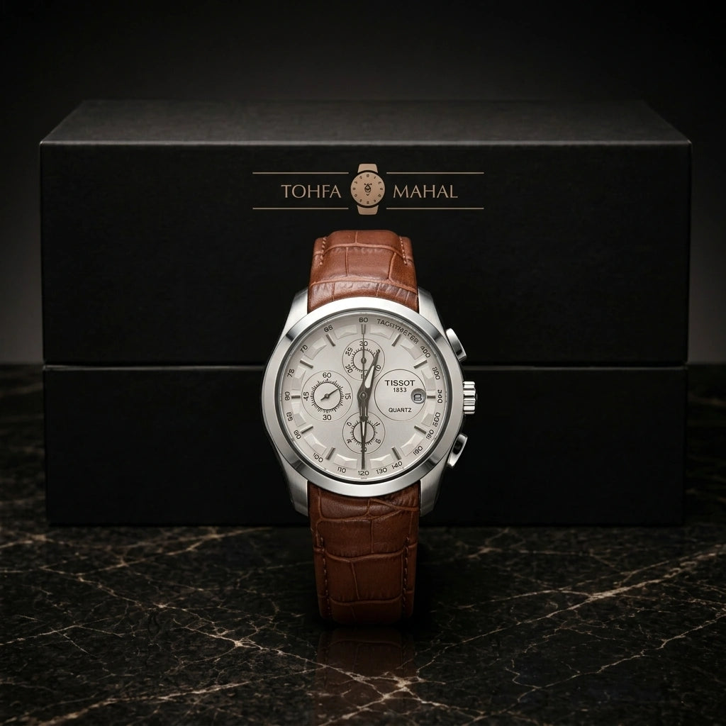 Tisot Crono White