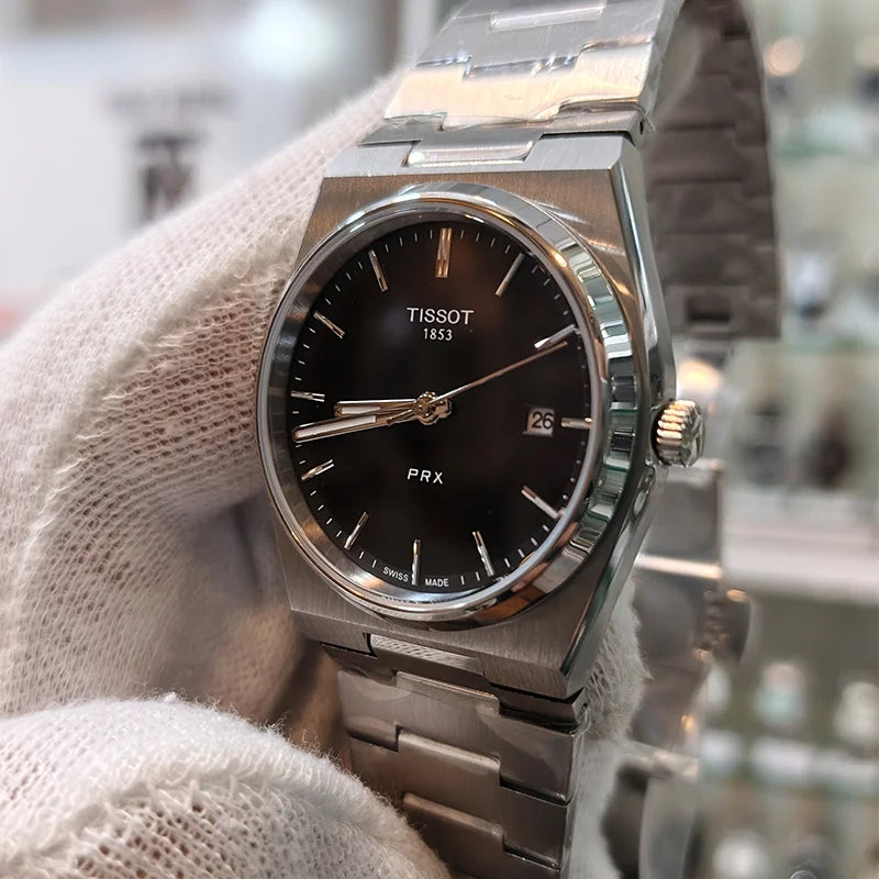 Tisot Master Silver Black