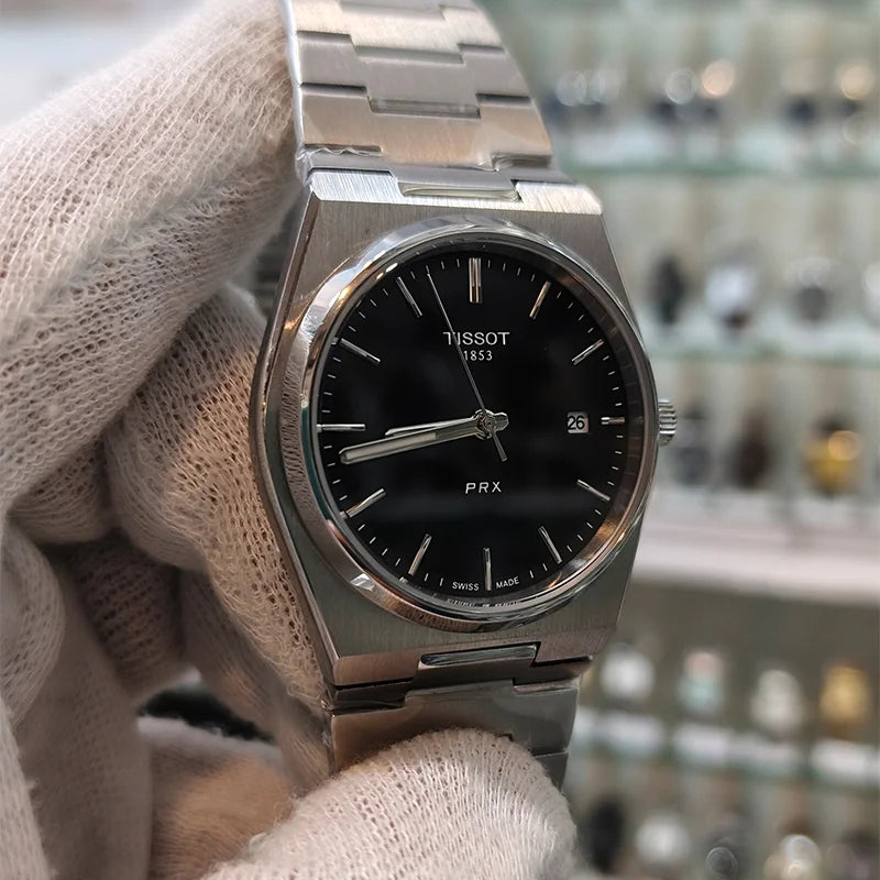 Tisot Master Silver Black
