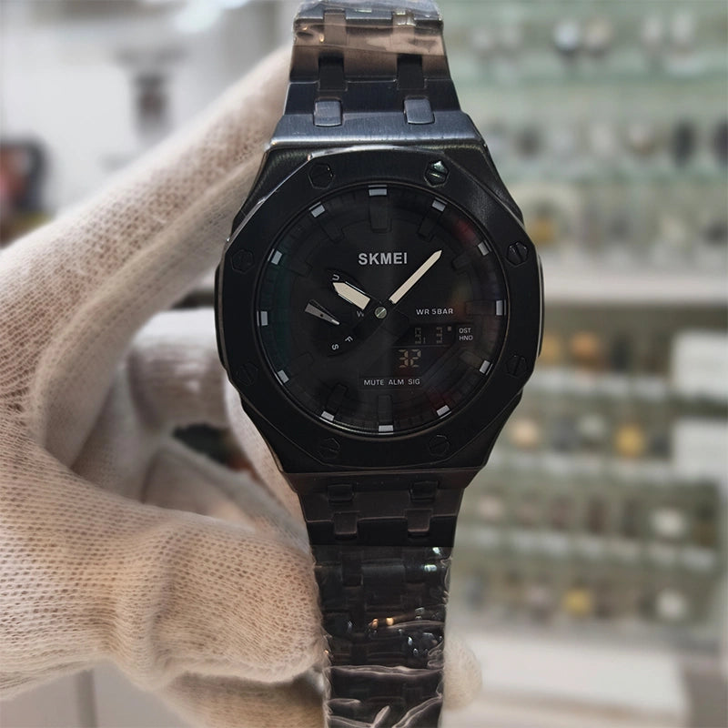 Skmi 1816 Black World Time