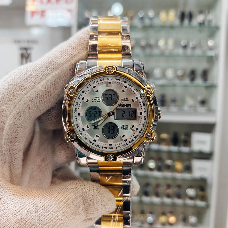 Skmi 1389 Golden White 2 Tone
