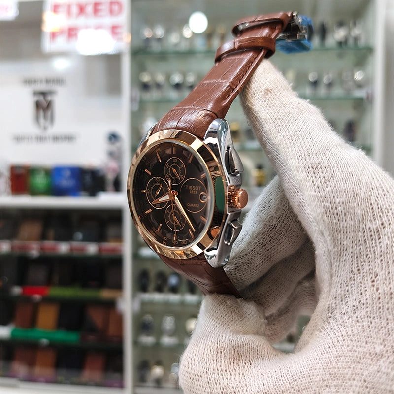 Tisot Crono Brown Black Copper