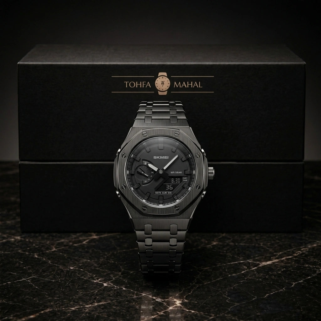 Skmi 1816 Black World Time