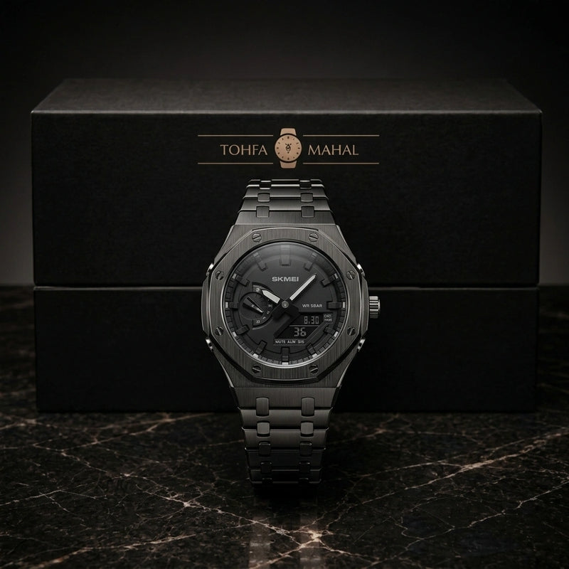 Skmi 1816 Black World Time