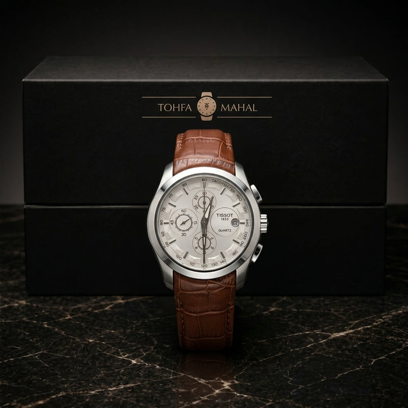 Tisot Crono White