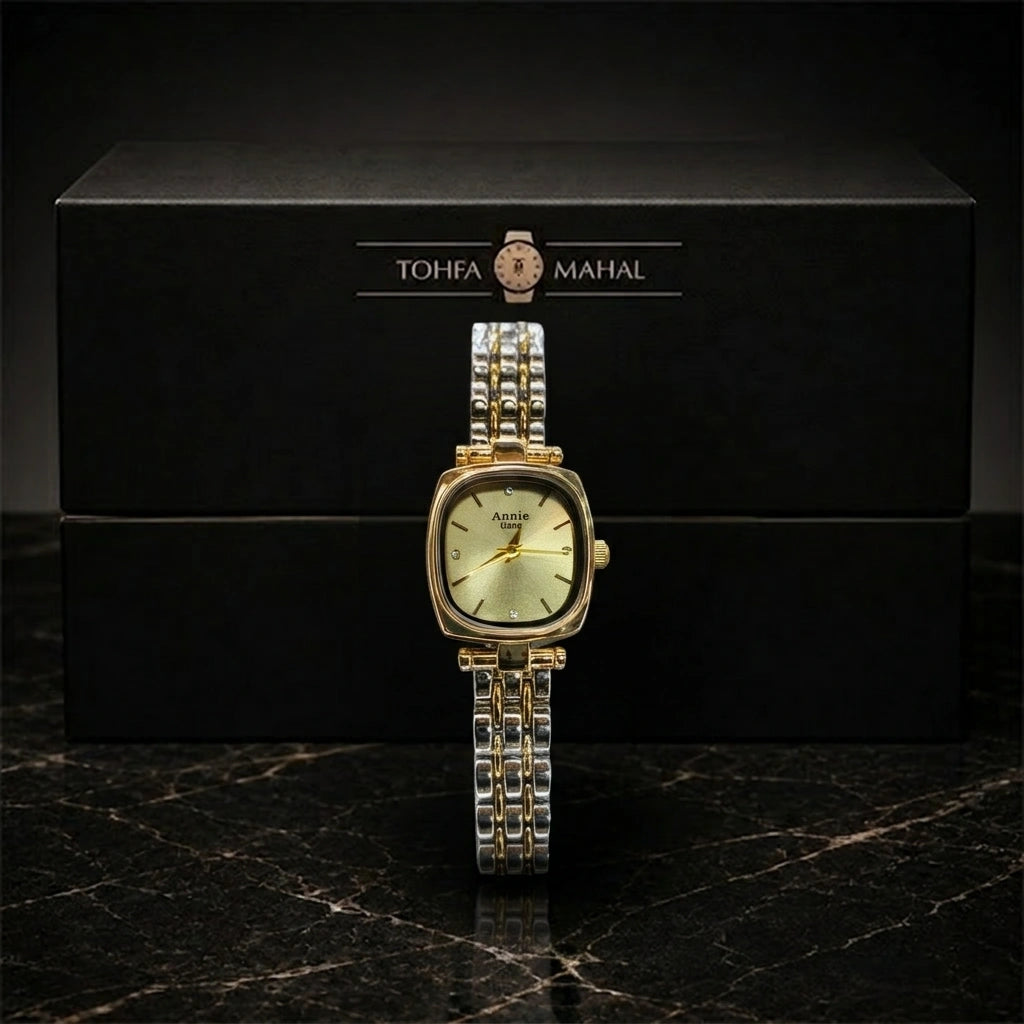 Anie Time 2 Tone Gold Ladies