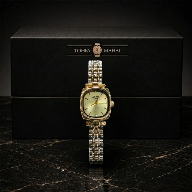 Anie Time 2 Tone Gold Ladies