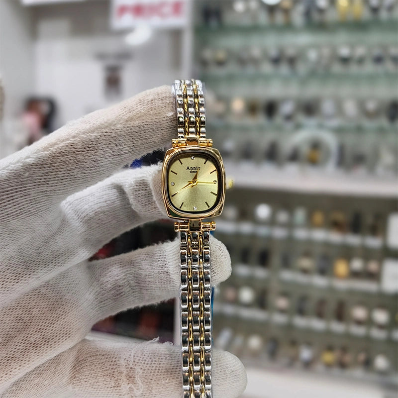 Anie Time 2 Tone Gold Ladies