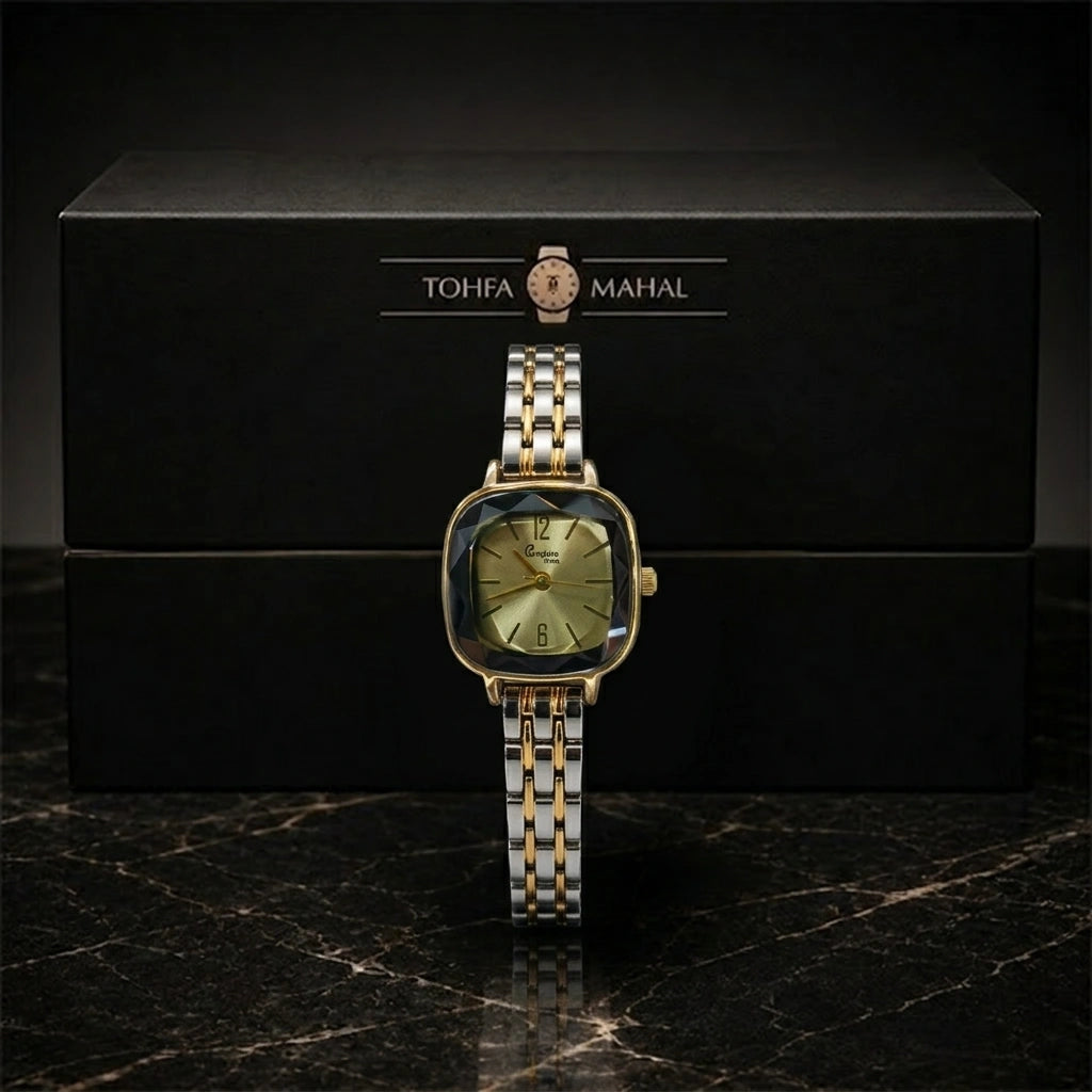 Annie Time 2 Tone Golden Ladies