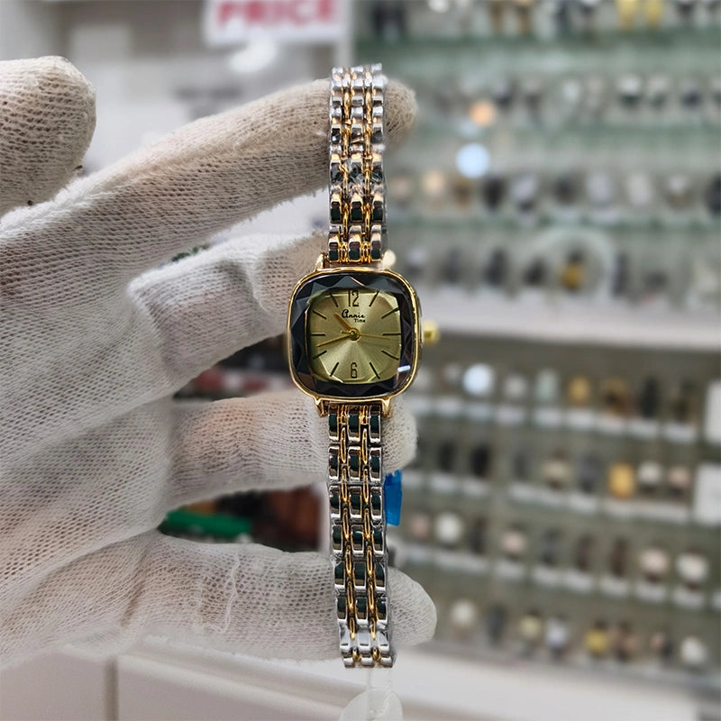 Annie Time 2 tone Green Ladies