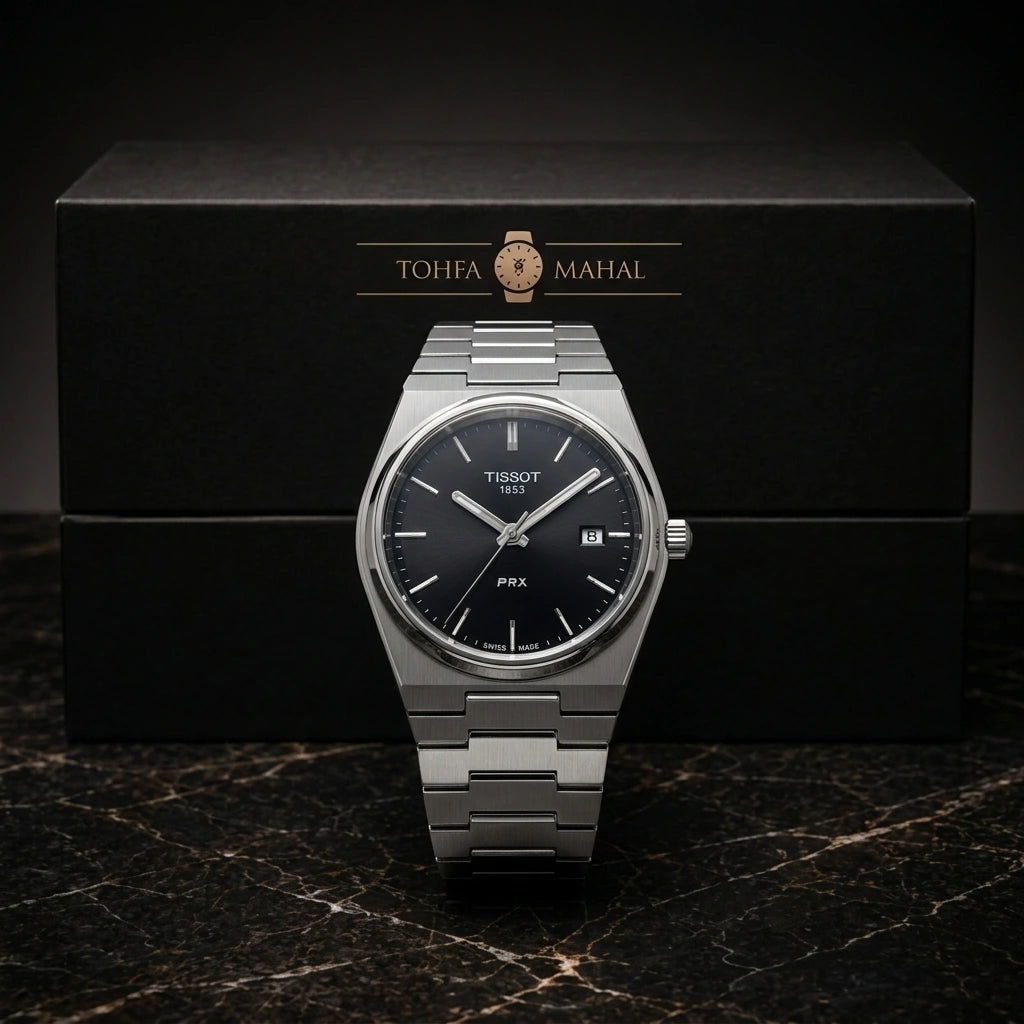 Tisot Chain Silver Black