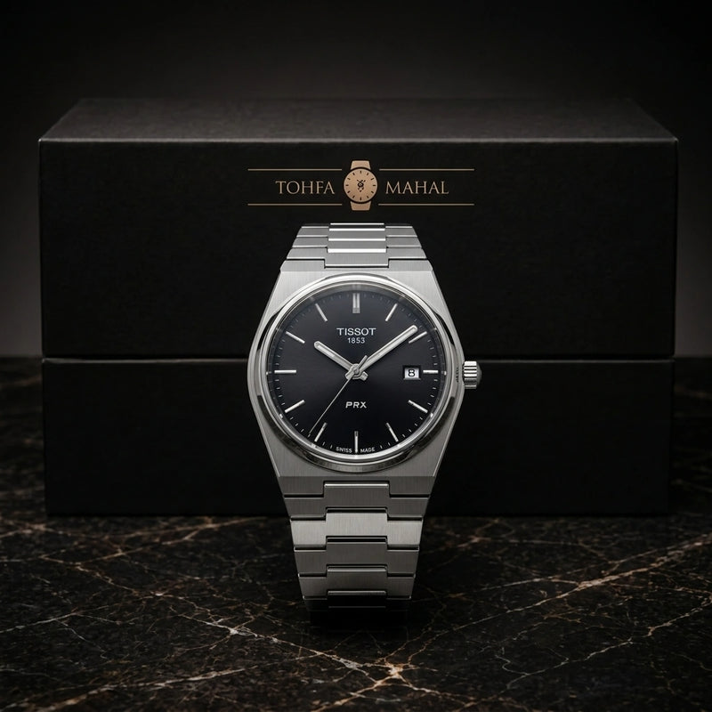 Tisot Chain Silver Black