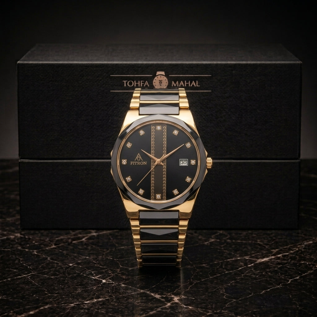 Fitron Ceramic Golden Black