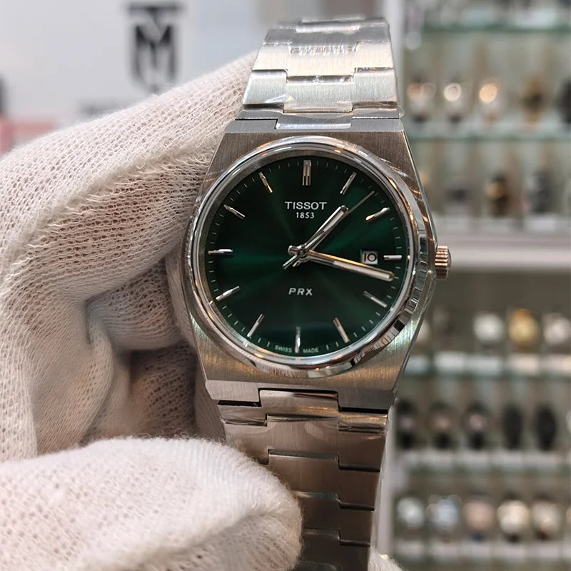Tisot Master Silver Green