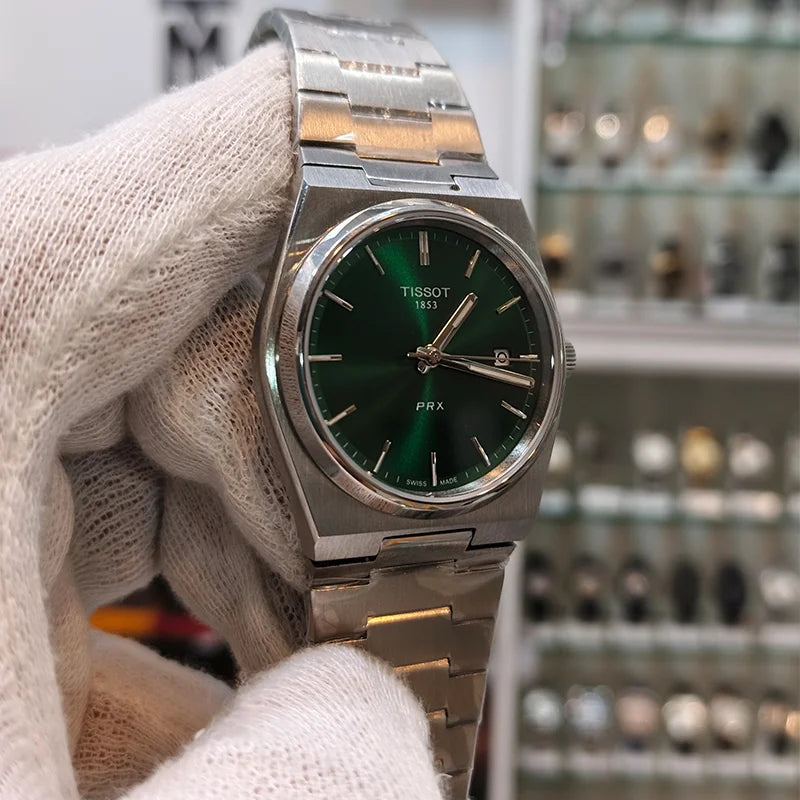 Tisot Master Silver Green
