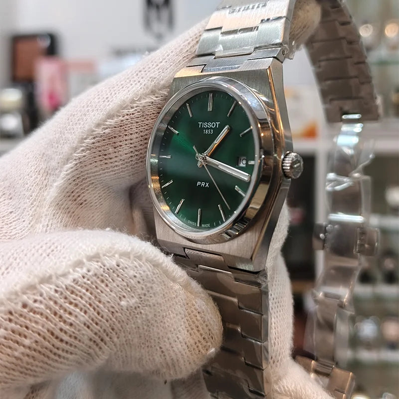 Tisot Master Silver Green