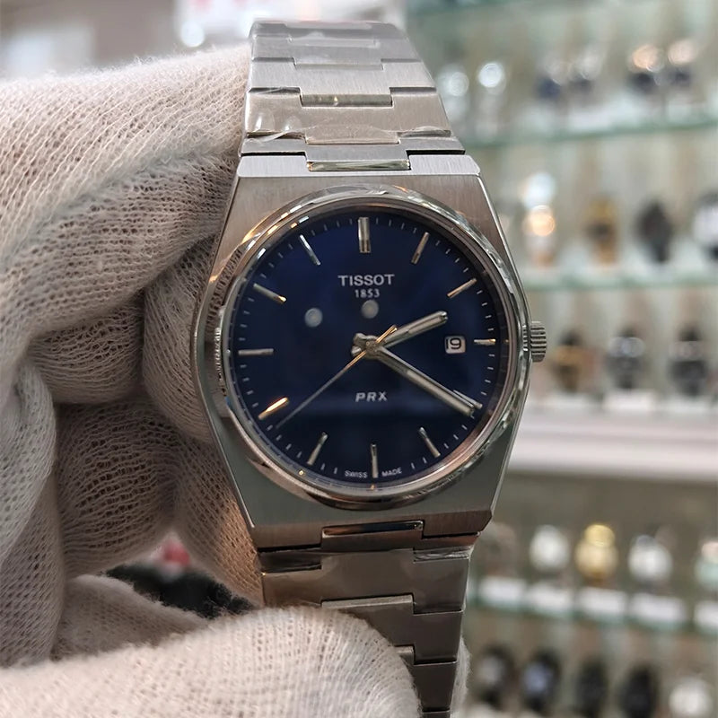 Tisot Master Silver Blue
