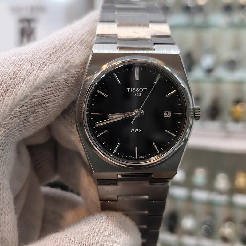 Tisot Master Silver Black