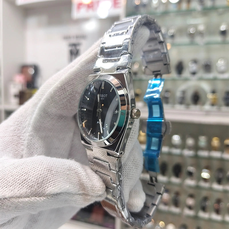Tisot Chain Silver Black
