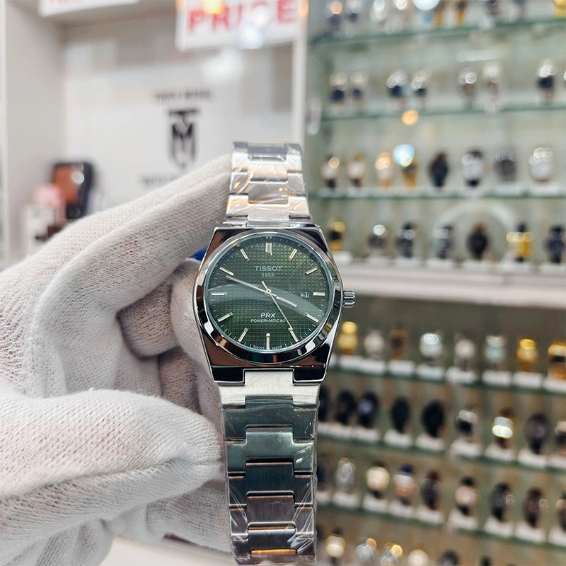Tisot Chain Silver Green