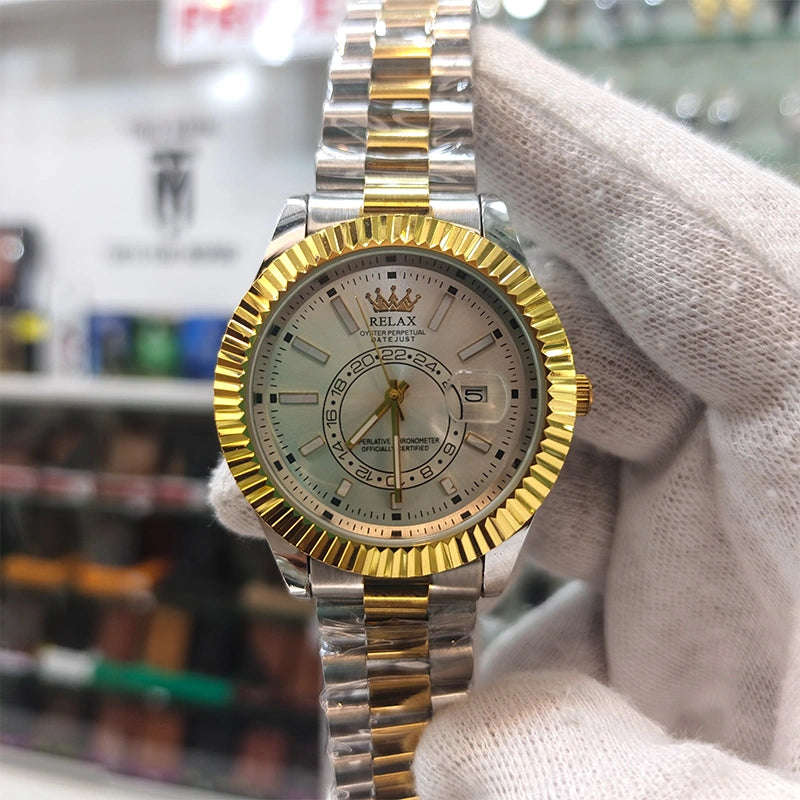 Rlx Silver Gold White