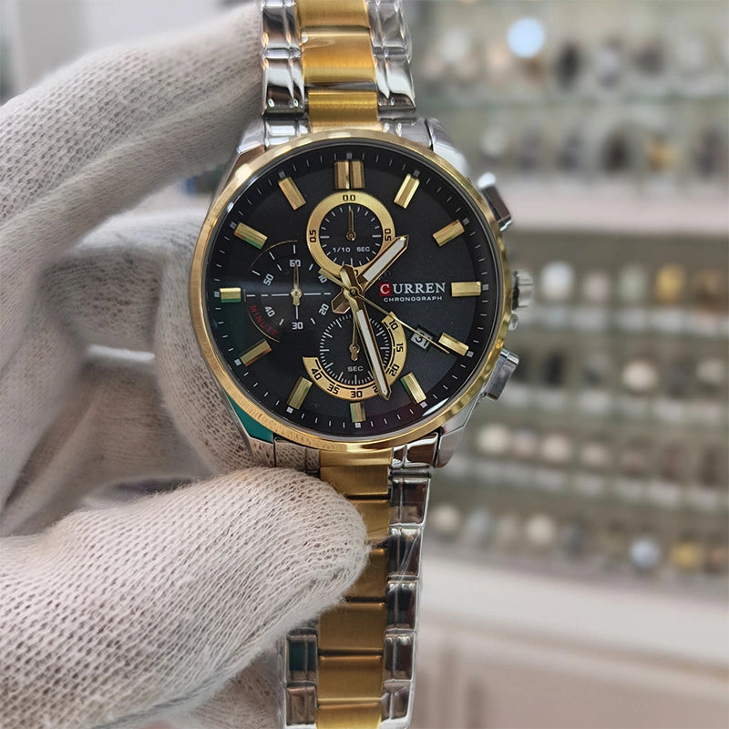 Curen 8475 Golden Silver