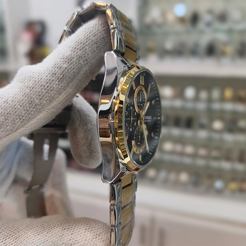 Curen 8475 Golden Silver