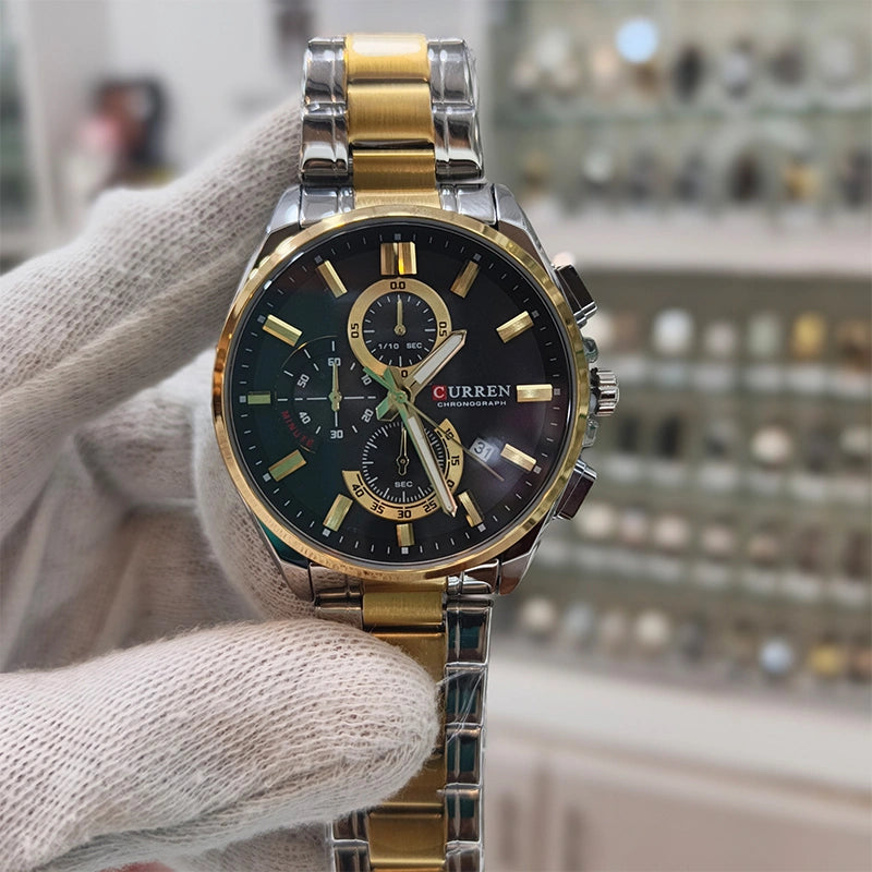 Curen 8475 Golden Silver