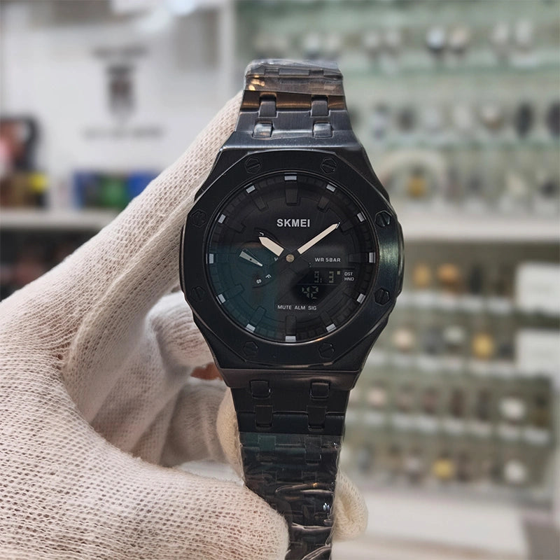 Skmi 1816 Black World Time
