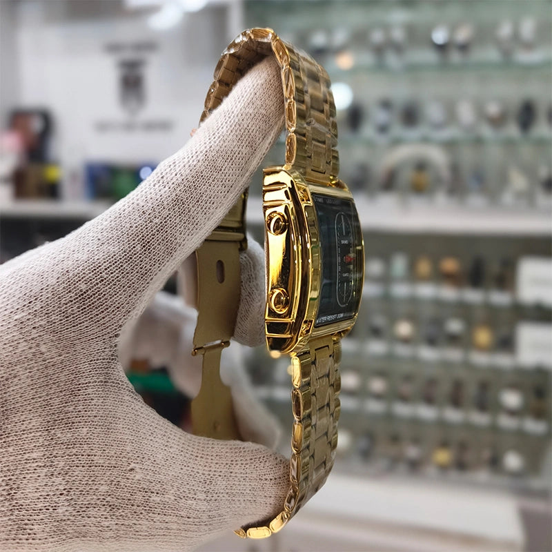 Skmi 1868 Dual Time Golden