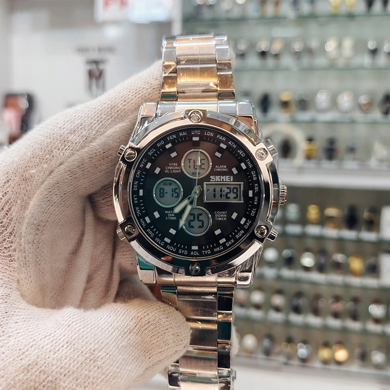 Skmi 1389 Silver Black