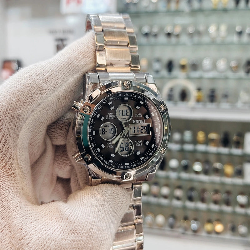 Skmi 1389 Silver Black