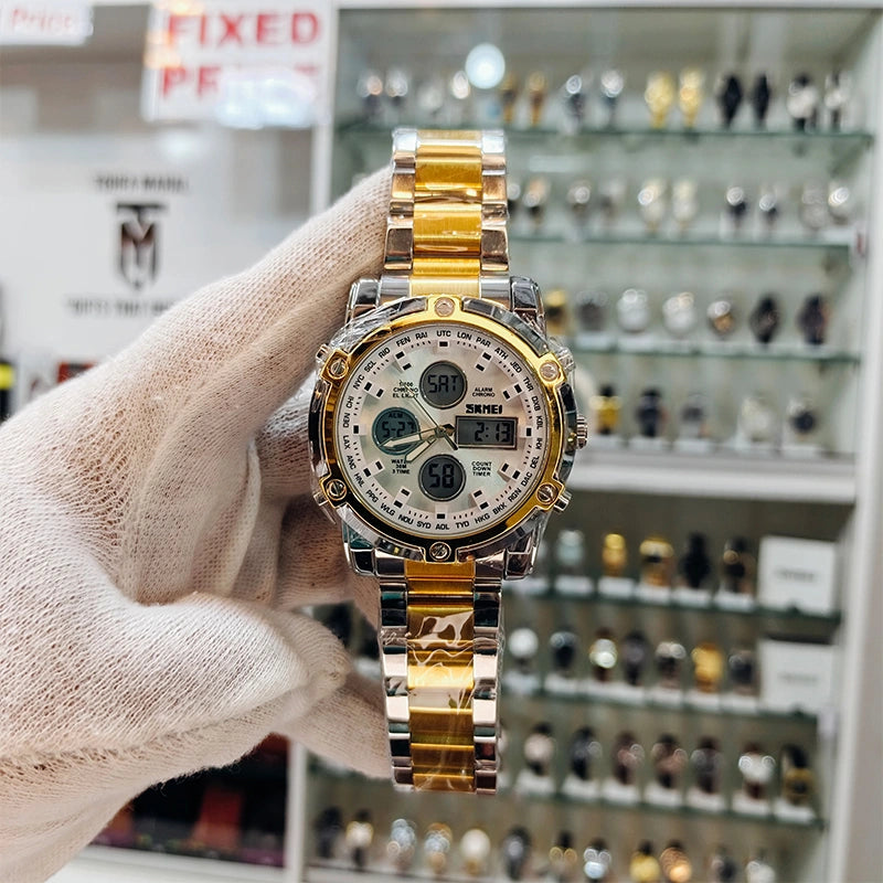 Skmi 1389 Golden White 2 Tone
