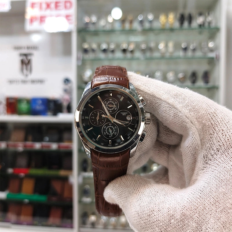 Tisot Crono Brown Black