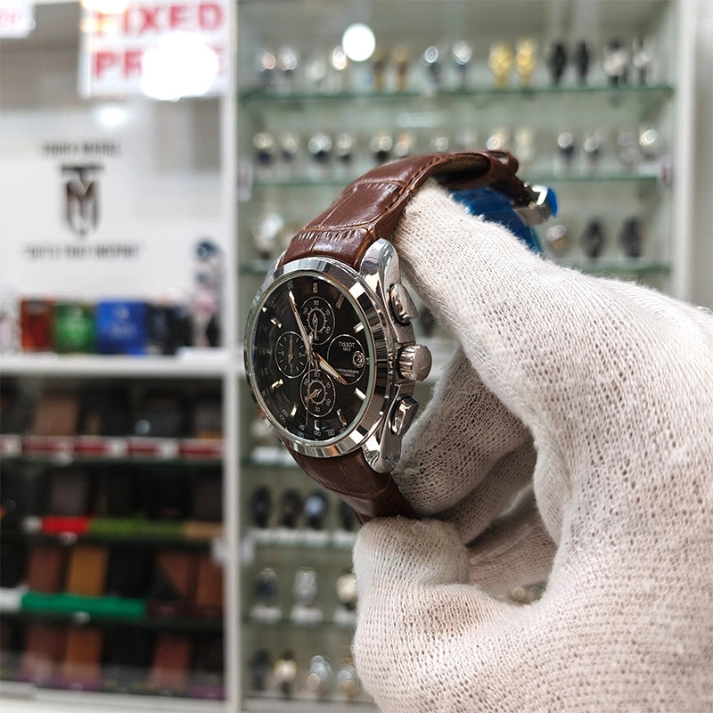 Tisot Crono Brown Black