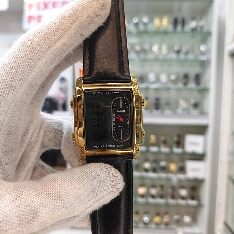 Skmi 1868 Black Golden Belt