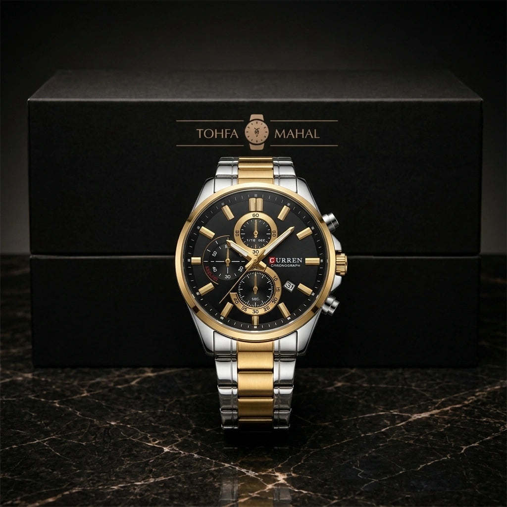 Curen 8475 Golden Silver