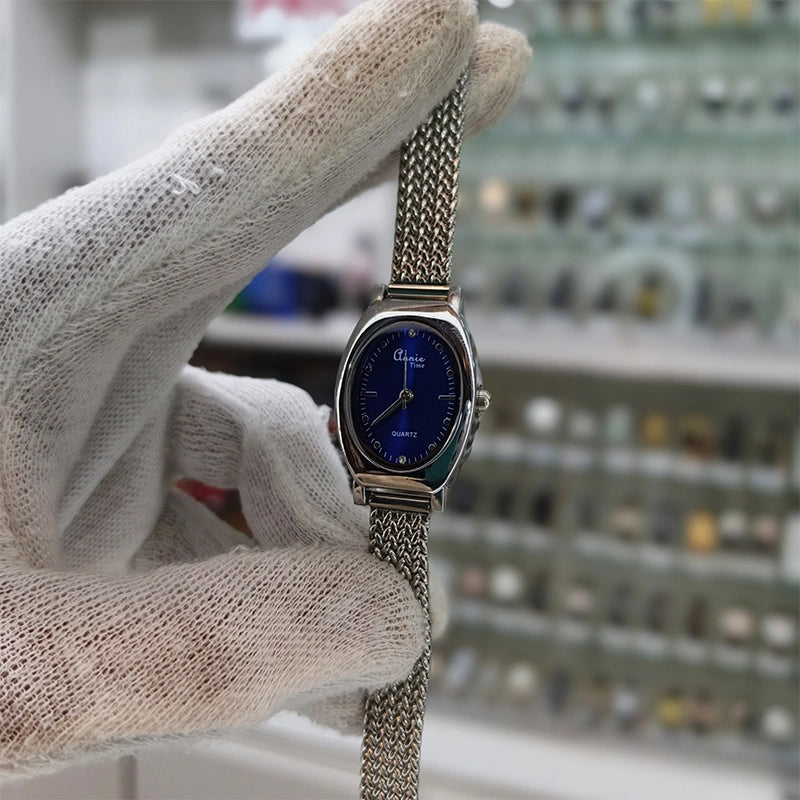 Annie Time Silver Blue Ladies