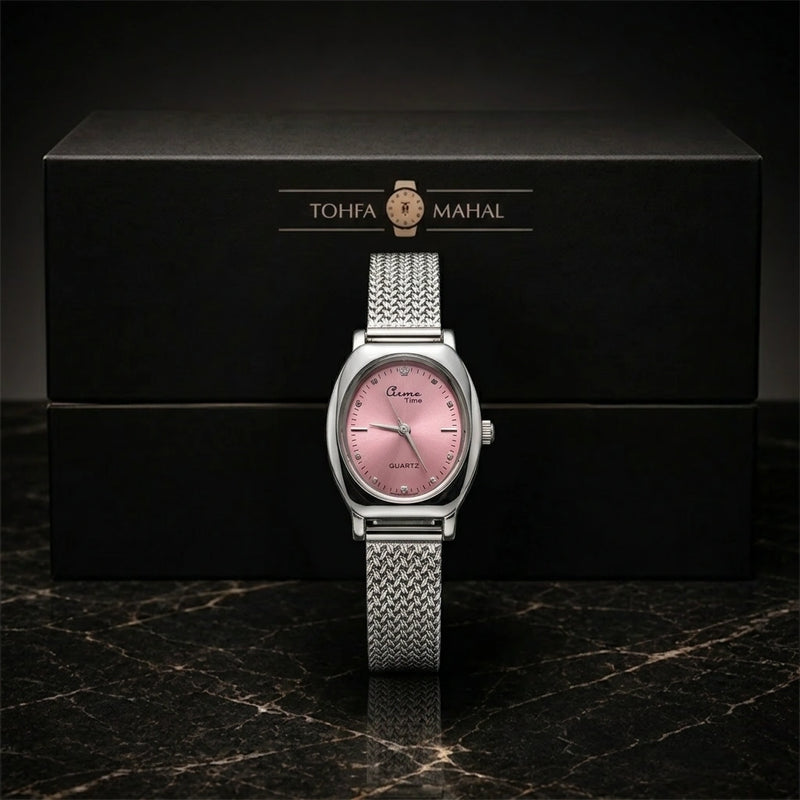 Annie Time Silver Pink Ladies