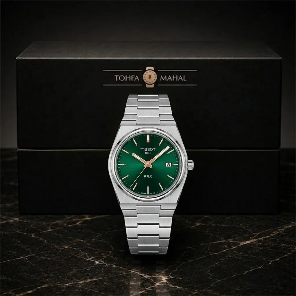 Tisot Master Silver Green