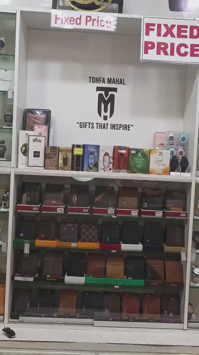 Leather Big  Wallet Brown
